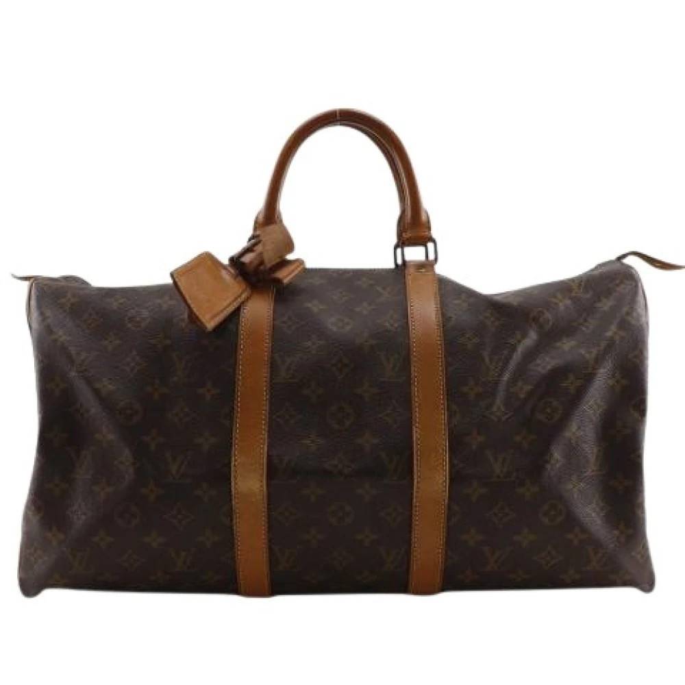 Louis Vuitton Vintage Pre-owned Weekendtaske - Vintage - unisex - Brun - ONE SIZE - Tyl