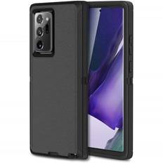 TEMU Shockproof 3-layer [without Screen Protector] Rugged Heavy Duty Hard Cover Case Galaxy Note 9 Note 10 Plus Note 20 Ultra