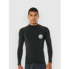 Rip Curl Icons Upf Brushed L/S Longsleeve Rash Guard - black - M