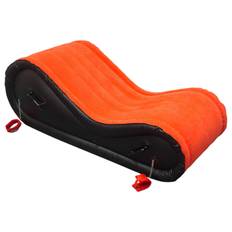 Magic Pillow - Uppblåsbar BDSM-sexmöbel med handbojor - stor (röd)