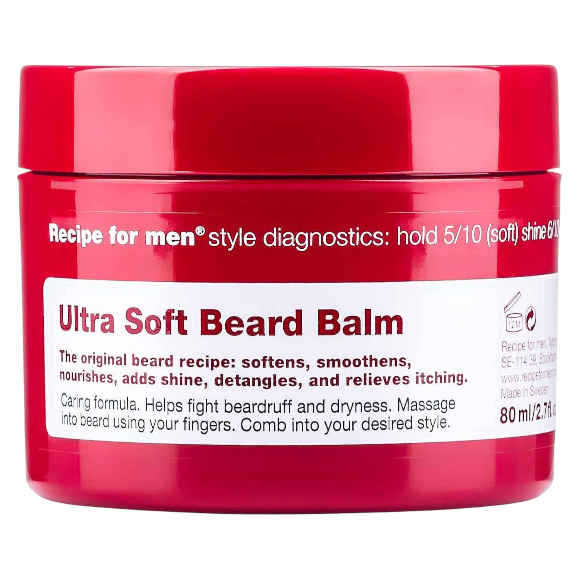 Recipe for Men Ultra Soft Beard Balm 80 ml — Balsamo barba