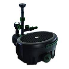 Aquagarden Inpond 9000, Teich- und Wasserpumpe, Filter, UV-Klärer, LED-Strahler und Springbrunnen, Komplettlösung für einen sauberen, klaren und schönen Teich, für Teiche bis zu 9000 Liter