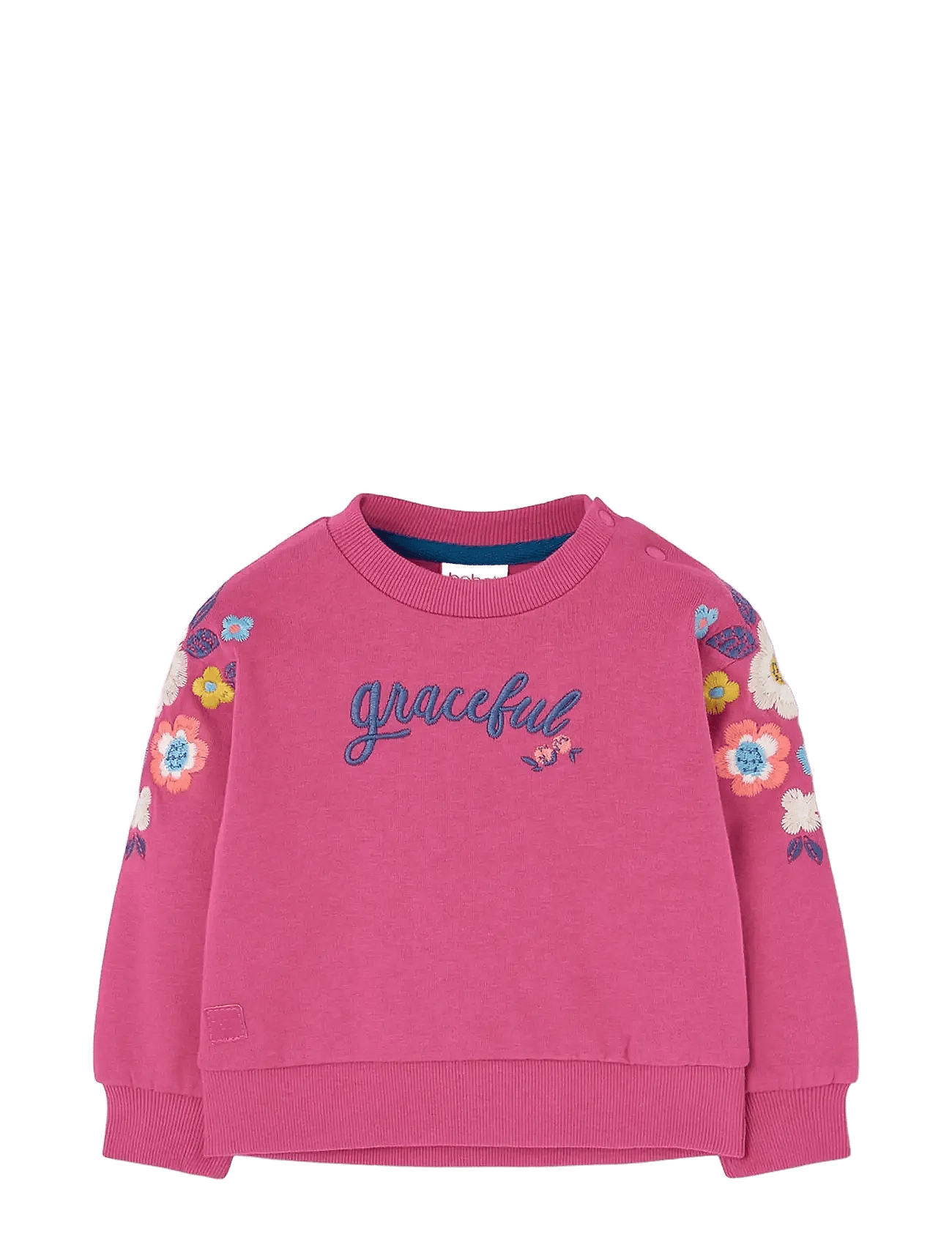 BOBOLI Fleece Sweatshirt For Girl -Bci | Pink | 80