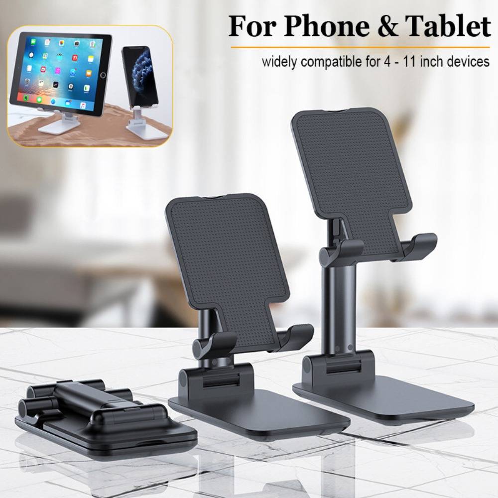 Desk Mobile Phone Holder Stand For IPhone IPad Xiaomi Adjustable Desktop Tablet Holder Universal Table Cell Phone Stand