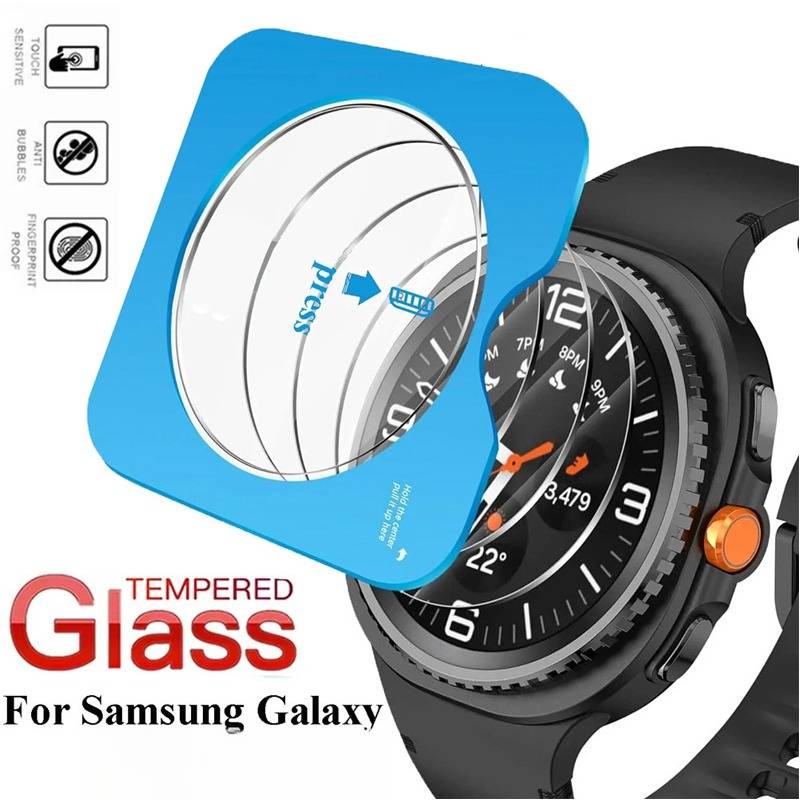 Tempered Glass Protective Film for Samsung Galaxy Watch 8 Classic 46mm Screen Film Watch Ultra 8 7 44mm 40mm Classic