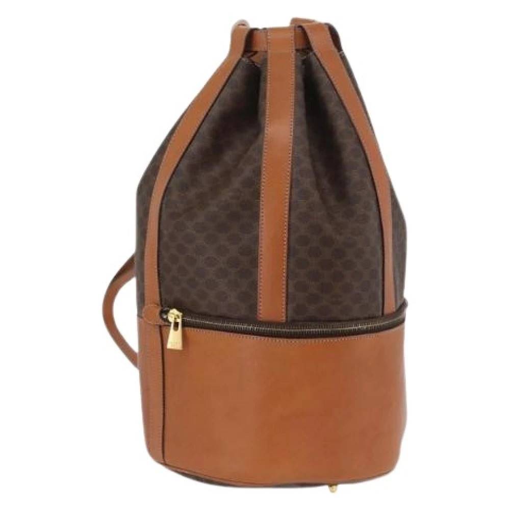 Celine Vintage Pre-owned Vintage Bucket Bag - Vintage - Dame - Brun - ONE SIZE - Uld