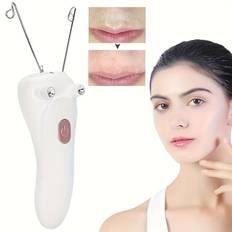 TEMU Facial Hair Remover, Electric Women Cordless Facial Threading Epilator, Ladies Remover, Usb Rechargeable, Facial Trimmer Threading Hair Shaver