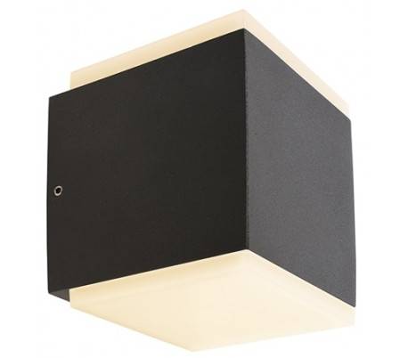 Ancha up-down væglampe 10W LED H10,5 cm - Antracit