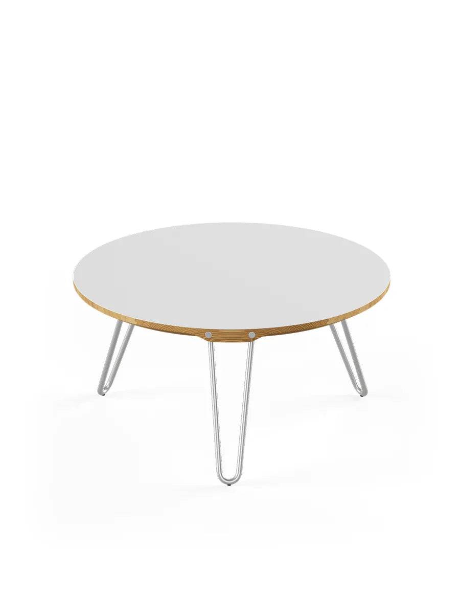AK1811 Sidebord fra Naver Collection Ask olie / H: 30 cm / Rustfrit stål - Jacobsen Plus