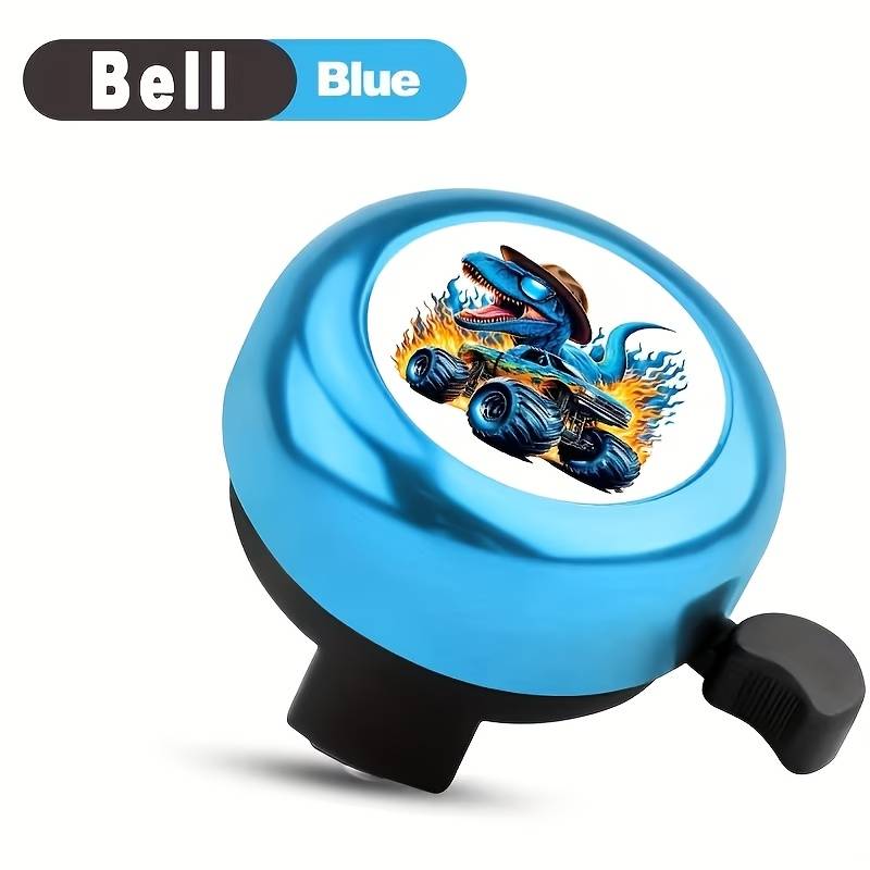 1pc Dinosaur Bell For Bikes & Skateboards - For /s, Lightweight Durable Bell With Dino Ring, Outdoor Accessory For Balance Bikes, Bmx, Scooters (multicolor)