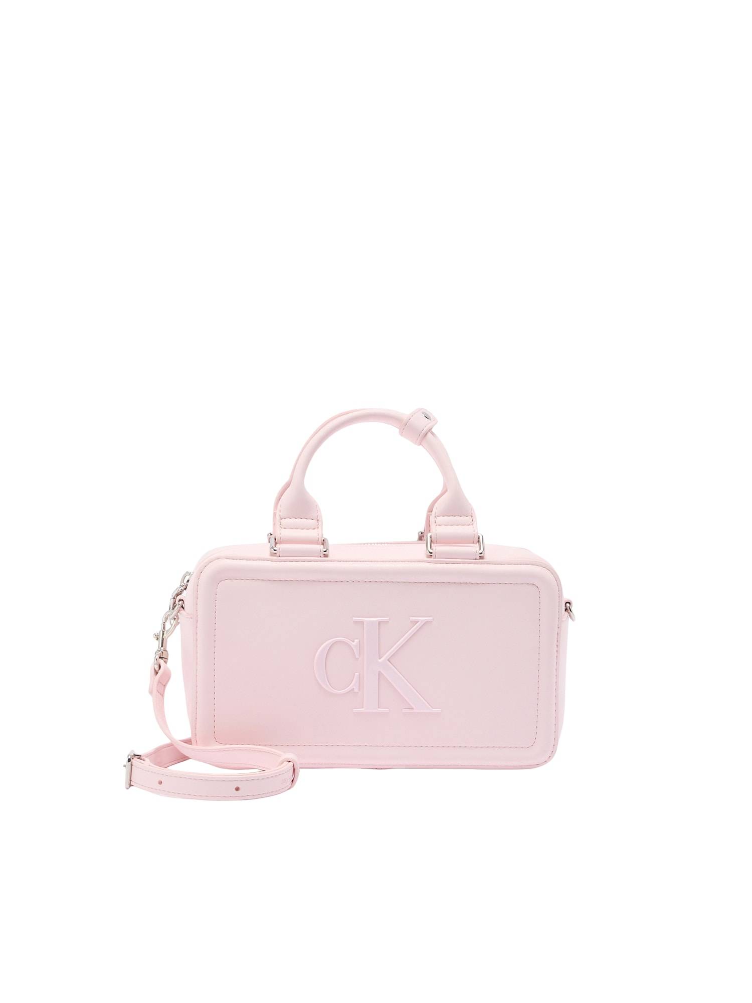Calvin Klein Handväska 'BOLD ELONGATED MINI' gammalrosa