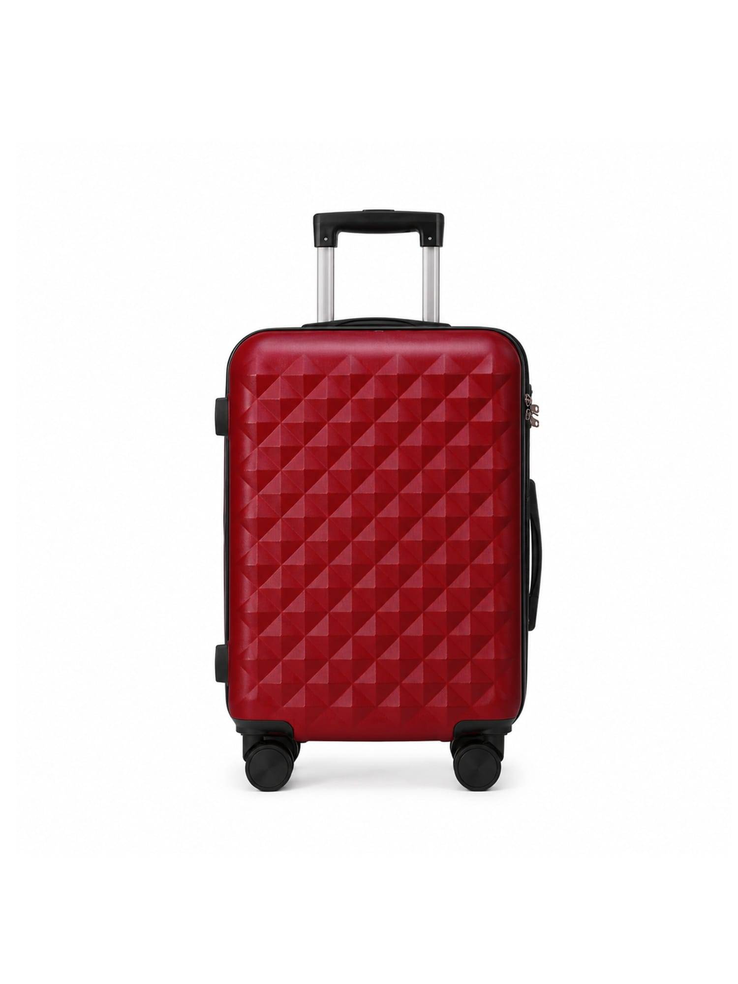 ROWEX Kuffert 'ROWEX Crystal 20" cabin'  burgunder