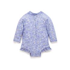 Purebaby Purebaby Blomster Langærmet Badedragt