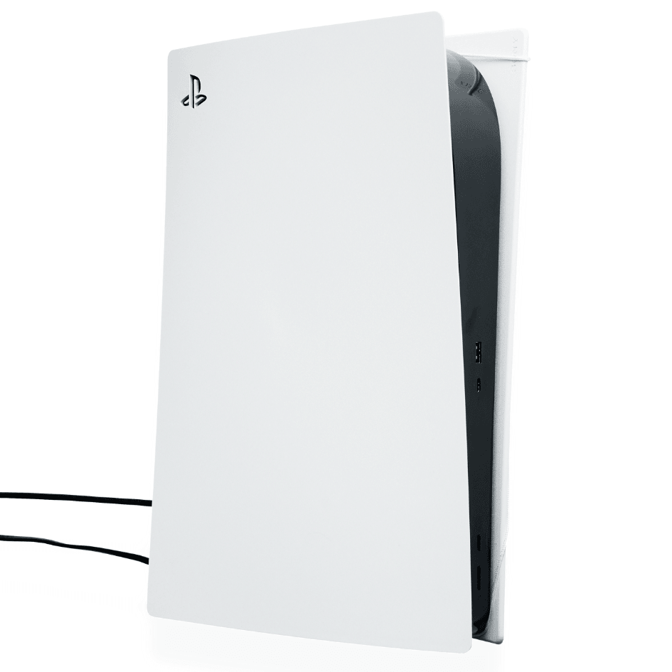 PlayStation 5 (PS5 Original) Wall Mount (Disc and Digital) - Wall Mount for PS5 Original / White