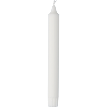 Kronljus Stearin Vit 6,5h 20cm