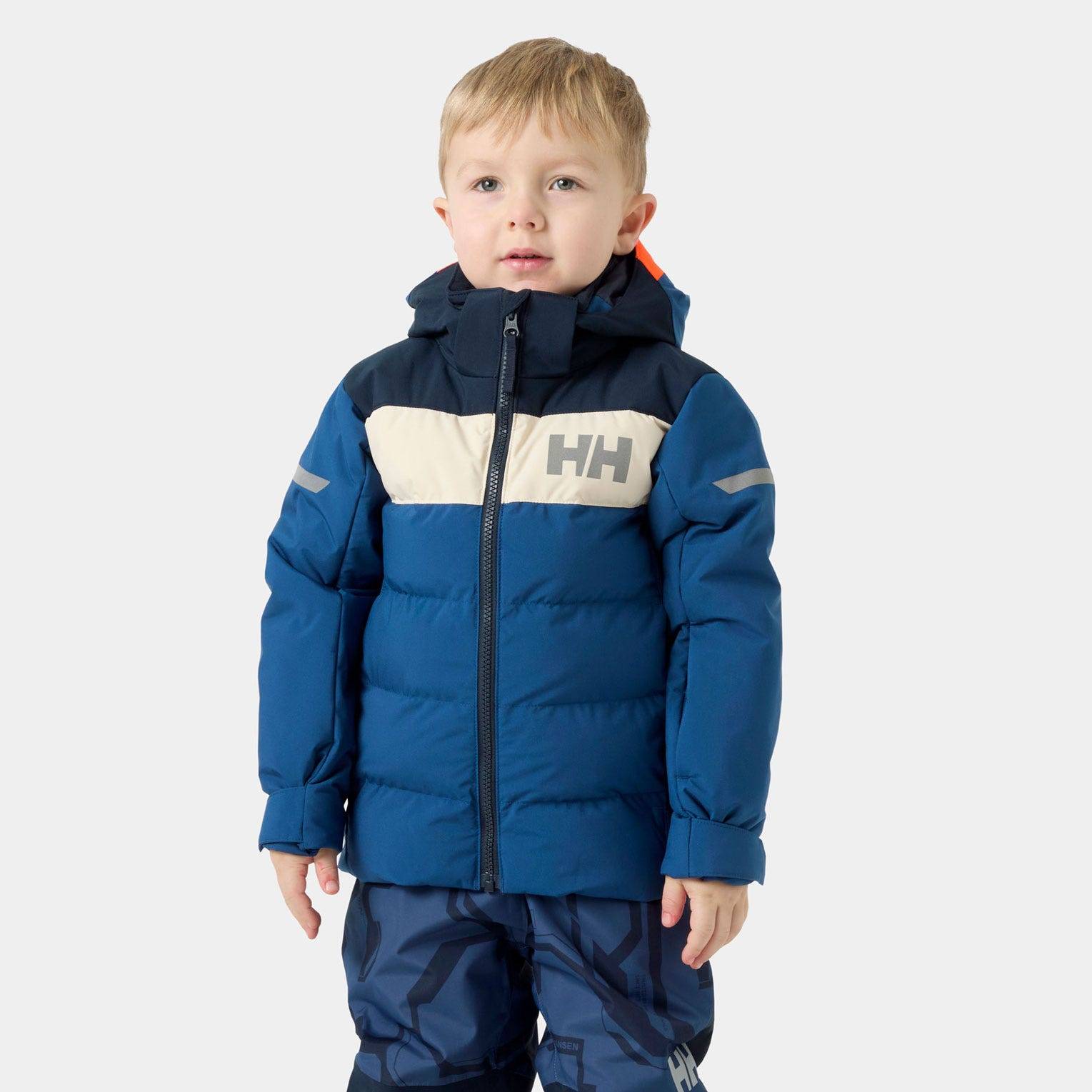 Helly Hansen Barn Vertical Värmande Skidjacka Blå 98 - Dark Blue Blå
