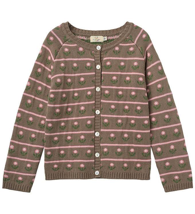 Copenhagen Colors Cardigan - Strik - Walnut Flower - Copenhagen Colors - 1½ år (86) - Cardigan