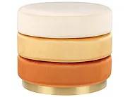 Puf LOUIN Velour Orange