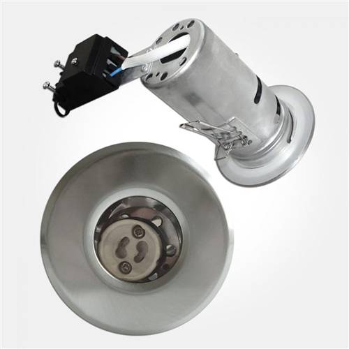 Eterna 50W Max Fire Rated GU10 Shower Light - Satin Nickel