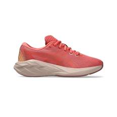 ASICS Novablast 5 GS Neutral Running Shoe Kids - Coral, Grey, Size 3 - coral