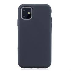 Silicone Rubberized Case for Apple iPhone 11 Pro Max - Black