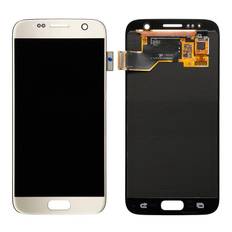 Hvid Samsung Galaxy S7 LCD-skærm 