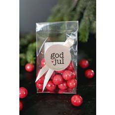 Julkulor med hallon/lakrits: God jul