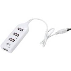 Universal usb hub 3/4 port usb 2.0 med kabel höghastighets mini hub socket mönster splitter kabel adapter för laptop pc surfplatta
