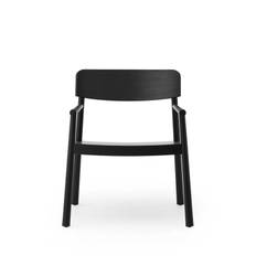 Normann Copenhagen Timb Lounge Chair - Black Timb Lounge Armchair