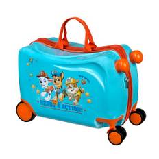 Undercover - Paw Patrol Ride-on Trolley - Kindergepäck zum Draufsitzen - Belastbar bis 50 kg - mit praktischen Tragegriffen - Stabiler Reisekoffer