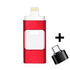 4-i-1 USB I Flash Drive Disk Lagerhukommelse til iPhone iPad PC iOS Android (128GB)