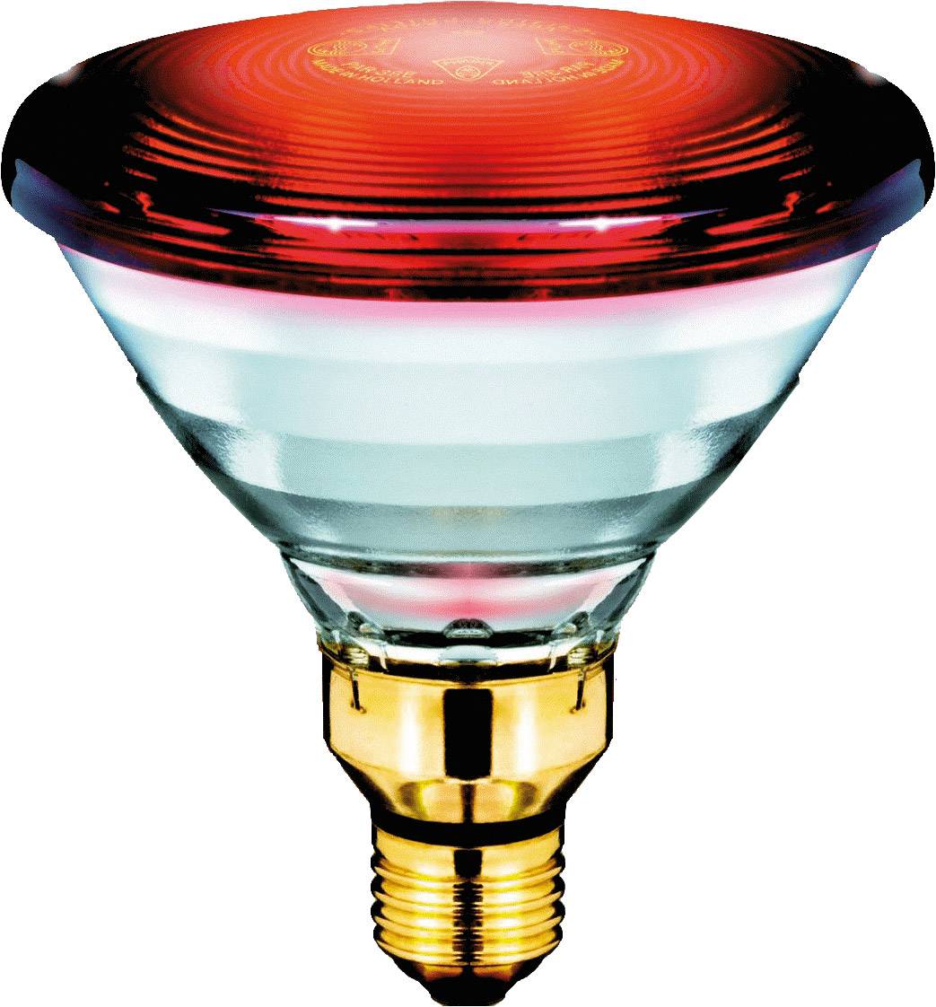 PHILIPS PAR38 IR 150W E27 125-130V Red 1CT/12 Infrarotlampe E27 dim