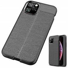 iPhone 11 Pro Stöttåligt & Stötdämpande Skal LeatherBack