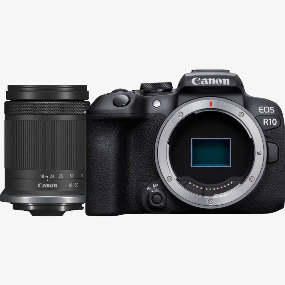 Canon EOS R10 spejlløst kamera + RF-S 18-150mm F3.5-6.3 IS STM-objektiv
