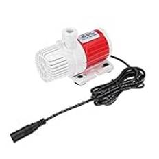 CAIONPLE 20W 12V Dc 1100L/H DräNkbar Vattenpump Marinkontrollerbar Justerbar Hastighet Vattenpump Fish Tank Aquarium