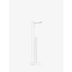 Next White Wire Toilet Roll Holder