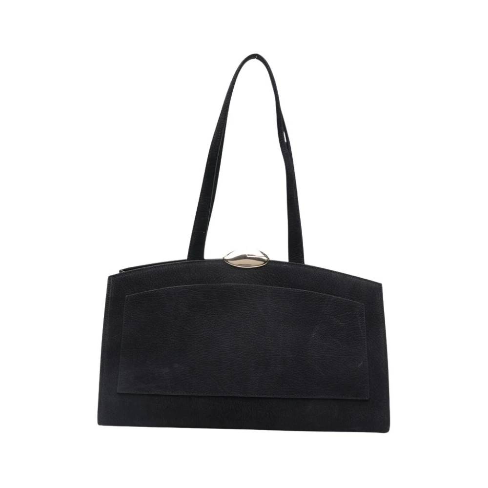 Benedetta Bruzziches Serena skuldertaske - Tasker - Dame - Sort - ONE SIZE - Uld