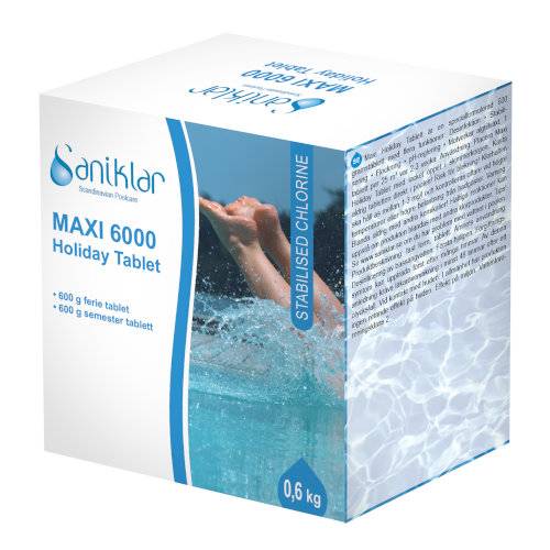 Saniklar Maxi 6000 Holiday Tablet - 600 g