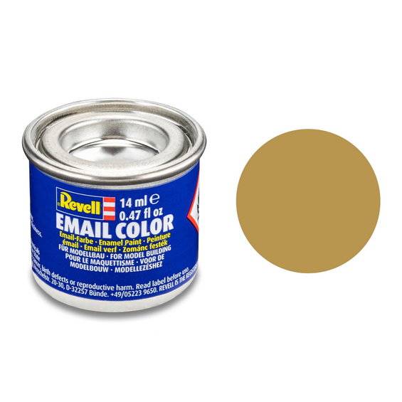 Revell hobbyfärg 14 ml - 16 Sandy yellow / mat - Gul