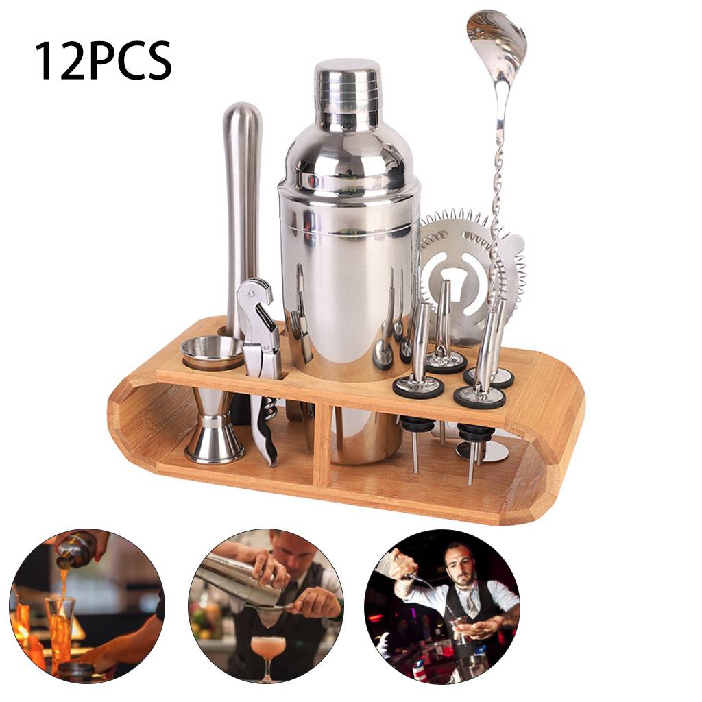 Cocktail Shaker Set 750ml Rostfritt Stål - B