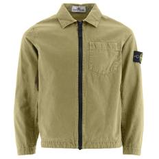 Stone Island Jakke - Overshirt - Sage - Stone Island - 8 år (128) - Vinterjakke
