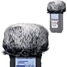 Furry Outdoor Mikrofon Vindruta Muff för Zoom H4N Pro Portable Digital Recorders, Zoom Mic Vindruta Päls Vindruta Vindskydd Pop Filter från YOUSHARES