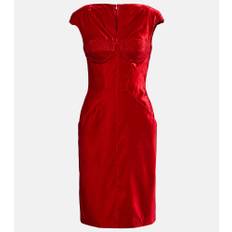 Tom Ford Cone-bra dress - red - L/XL