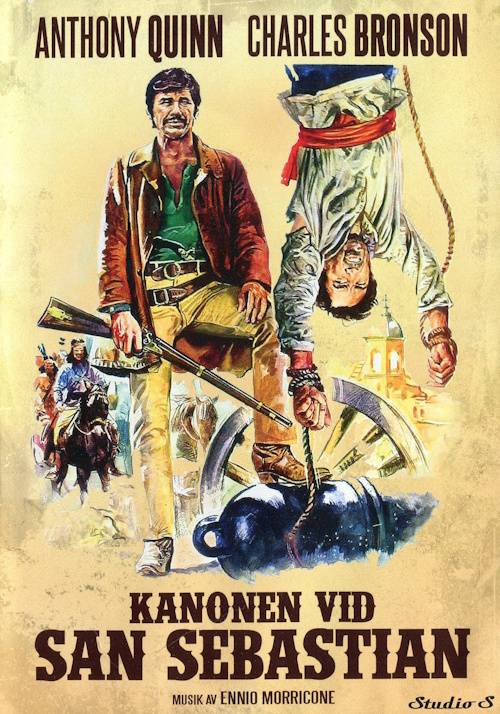 DVD - Kanonen vid San Sebastian (Charles Bronson) (1968) (Beg)