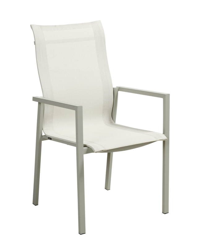 Comfy karmstol light grey/off-white