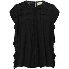 Smuk Nelly blonde top / 100064 - Black (Nero) - S/M