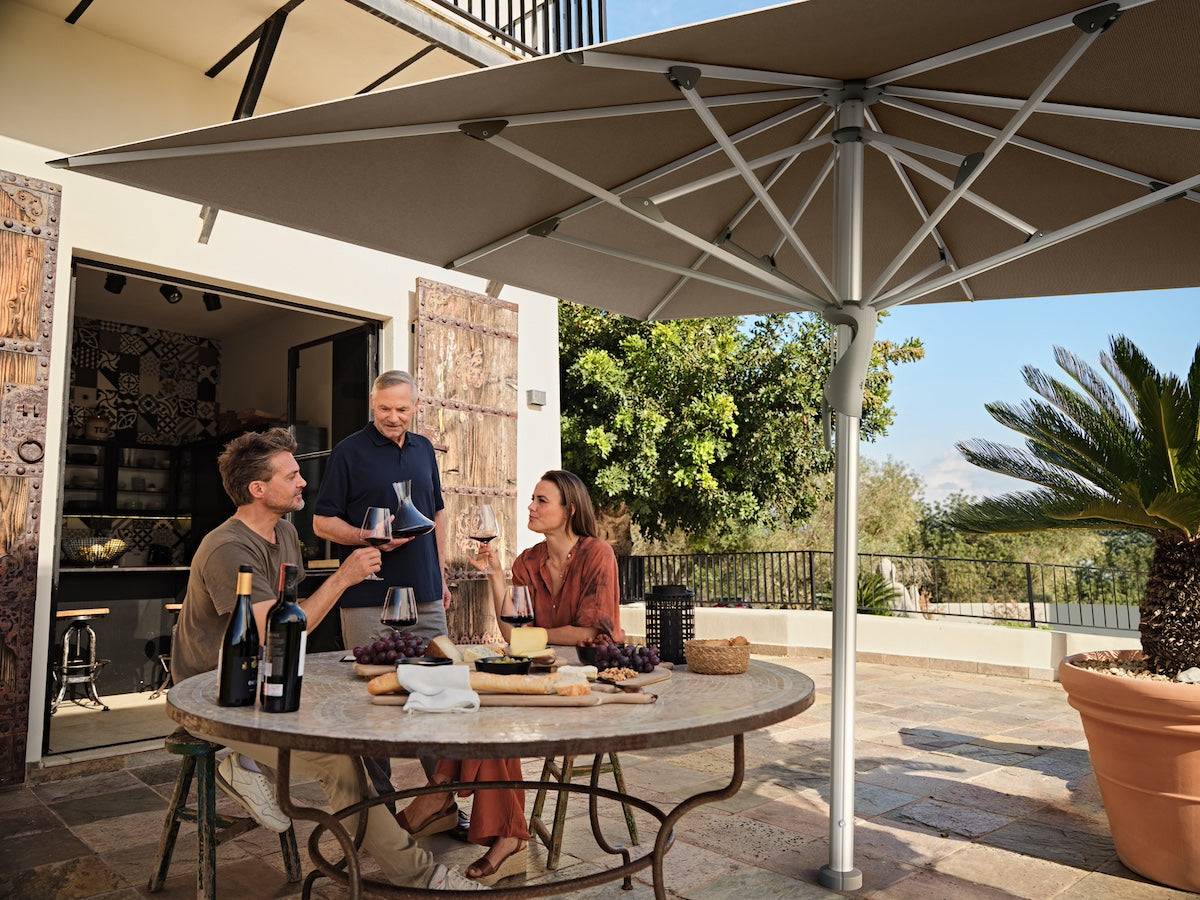 Castello® Pro parasol - 500x500 / Champagne 523