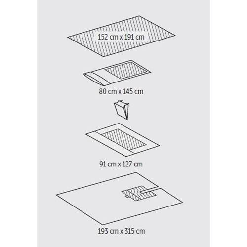 OP lakan Halyard set - ENT Pack III - 6 st