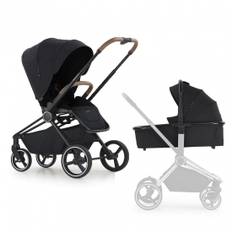 Crescent Ultra Duovagn Svart Black/Brown