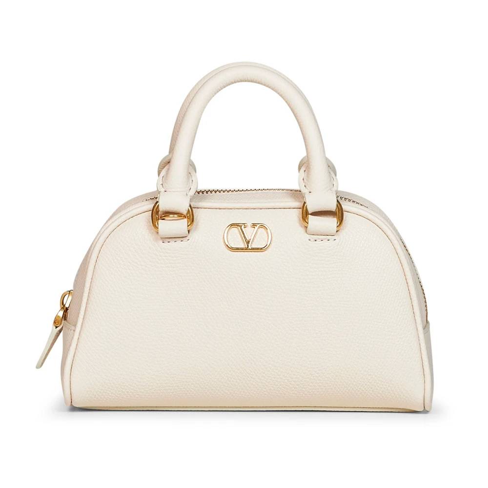 Valentino Garavani - VLogo Signature Mini Bowling Bag Väskor - Dam - ONE Size - Läder